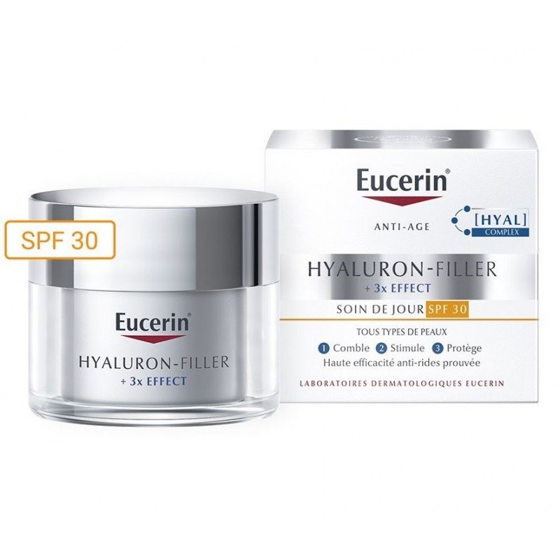 يوسرين - كريم هاليرون فيلر مضاد لعلامات تقدم السن ×3 ايفكت مع واقي شمس (spf30) 50 مل